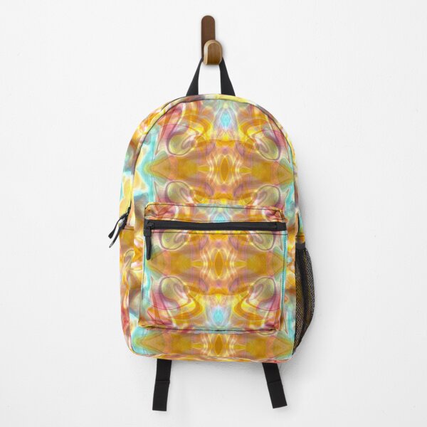 Item preview, Luxurious kaleidoscopic abstract in colorful and golden hues designed and sold by Bonheurem.