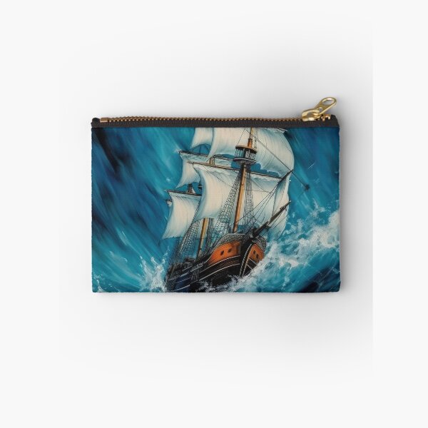 Item preview, Stormy Seas - Animated Ship with White Sails designed and sold by FireScreen.