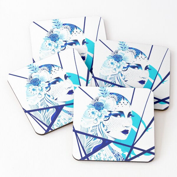 Item preview, Blue Lady Blue Rose designed and sold by Diana Sénèque.