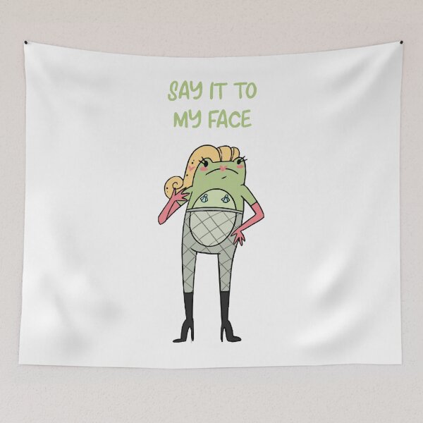 Item preview, Say it to my face designed and sold by jinnadhamirl.