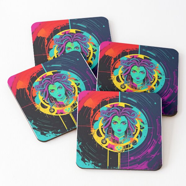 Item preview, Medusa Neon Glow Graffiti designed and sold by artbybrado.