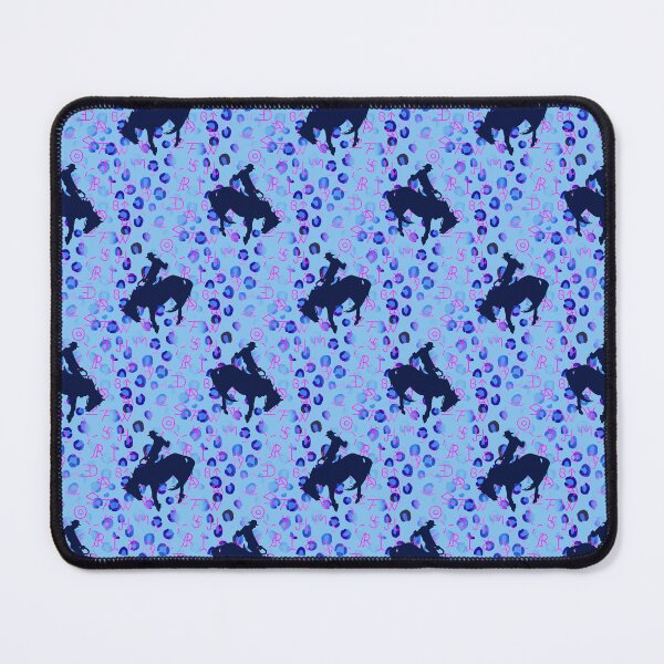 Item preview, Bronco (pink and blue) designed and sold by Arts and Herbs.