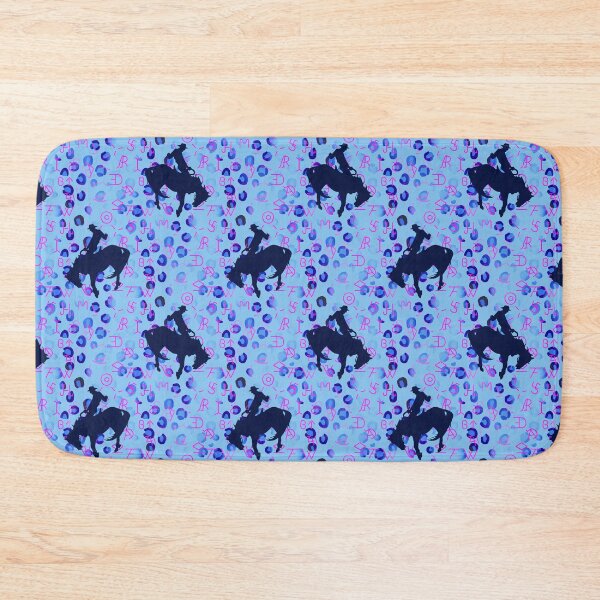 Item preview, Bronco (pink and blue) designed and sold by Arts and Herbs.