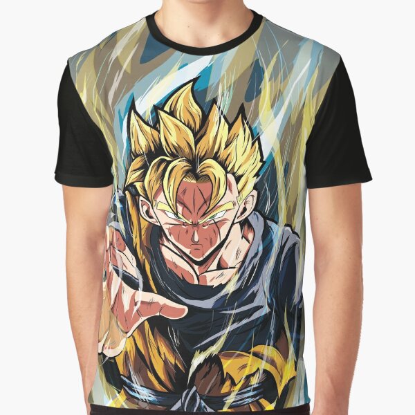 Future Trunks ssj2 and future Gohan cyborg Drago ball super Classic  TShirt216 | Photographic Print