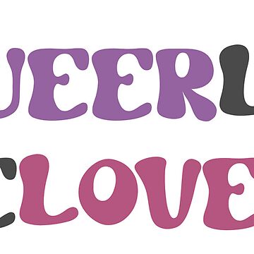 Artwork thumbnail, Queerly Beloved (purple/pink) by Mack Mercury