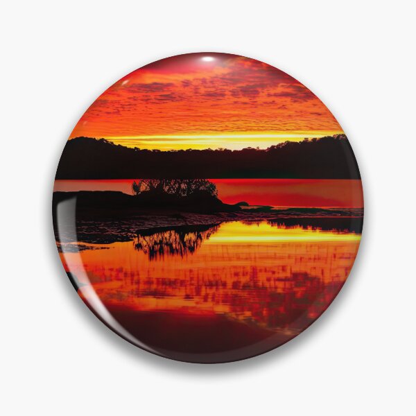 Item preview, Nature's Serenity - Animated Sunset over River, Field, and Distant Forest designed and sold by FireScreen.
