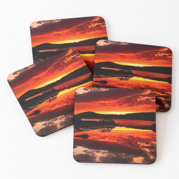 Item preview, Nature's Serenity - Animated Sunset over River, Field, and Distant Forest designed and sold by FireScreen.
