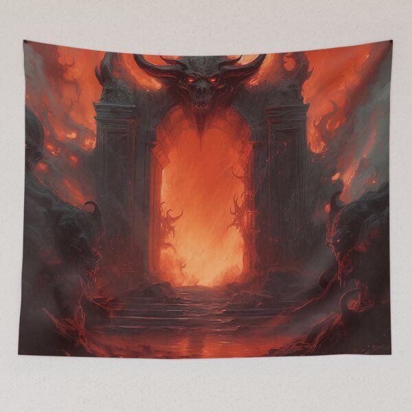 Item preview, At the Gates of Hell designed and sold by AM FineArtPrints.