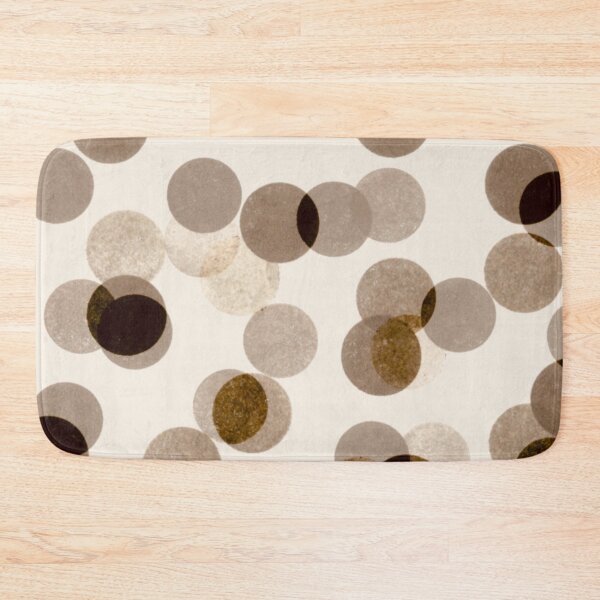 Item preview, Modern polka dot pattern in sepia designed and sold by Bonheurem.