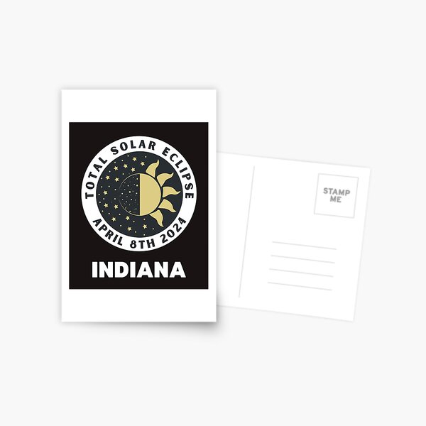 Item preview, Total Solar Eclipse 2024 Indiana designed and sold by elvisg03.