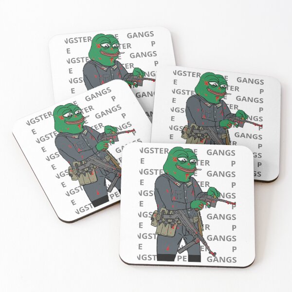 Item preview, Gangster Pepe Funny Frog Memes designed and sold by albrechtangele.