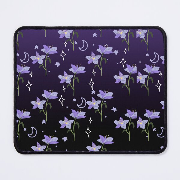 Item preview, Lilac Night Sky Flowers - Anime Inspired Patterns designed and sold by byRhiannonC.