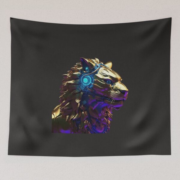 Item preview, Cyber Tiger Robot designed and sold by ArtisShops.