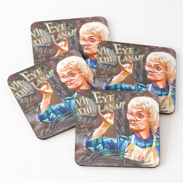 Item preview, Evil Eye On The Lanai - Golden Girls Sophia Curse designed and sold by Voodoo Catdaddy .