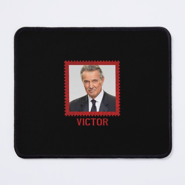 Item preview, Red Y&R Character Stamp VICTOR (on Black) designed and sold by PawsitiveMum3.