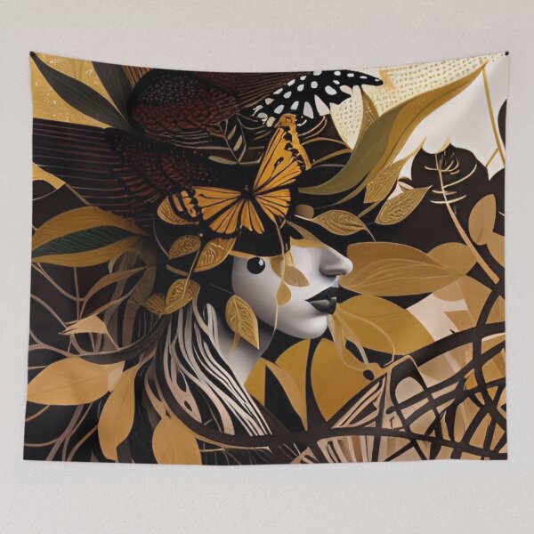 Item preview, Monarch Butterfly Lady designed and sold by Diana Sénèque.