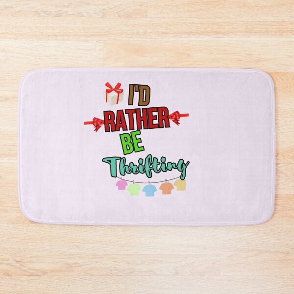 Item preview, i'd rather be thrifting funny Vintage  designed and sold by CREATIVELEANS ⭐️⭐️⭐️⭐️⭐️.