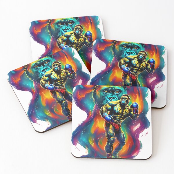 Item preview, (Thai) Boxing of the Apes V2 designed and sold by neonbloodart.