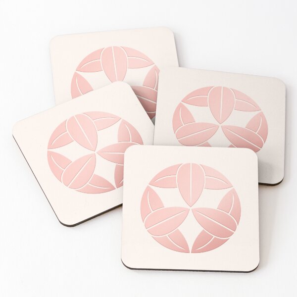 Item preview, Rose Gold Kumai Sasa Kamon designed and sold by Takeda-art.