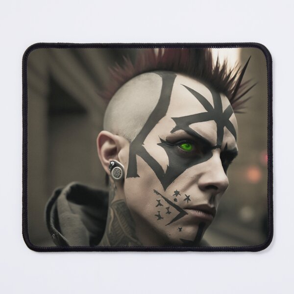 Item preview, Tattooed British Anarchy Cyber Punk created digitally. designed and sold by paulo silveira.