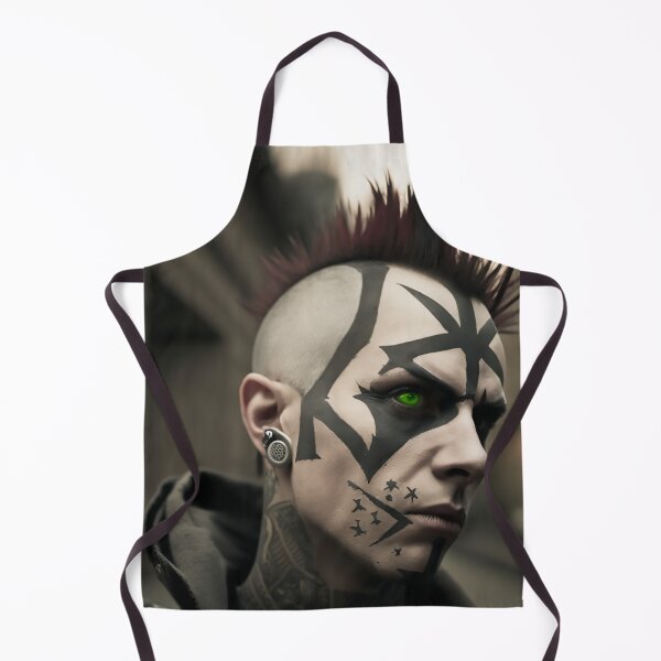Item preview, Tattooed British Anarchy Cyber Punk created digitally. designed and sold by paulo silveira.