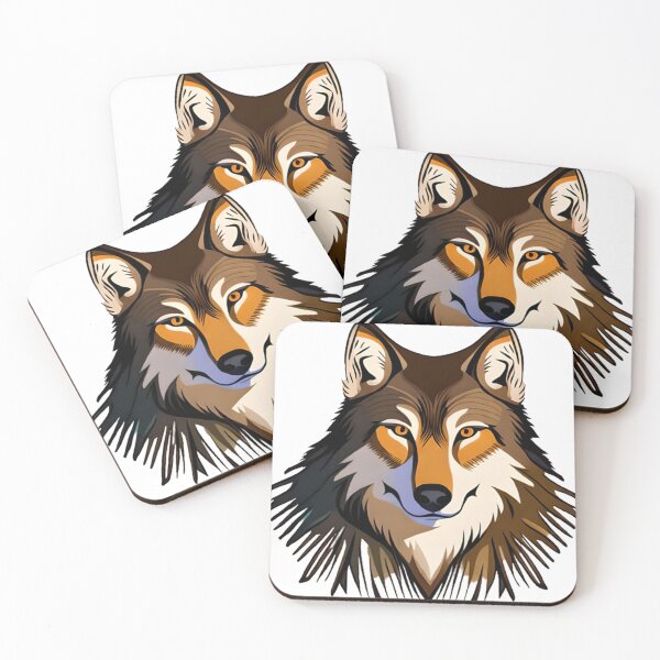Item preview, classic wolf sketch designed and sold by Permana96.