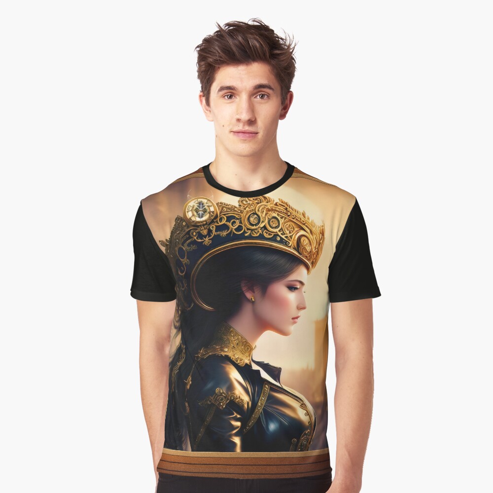 Contessa Agraphina D'Lampanada Steampunk Portrait Of A Lady Fantasy AI Concept Art by Xzendor7