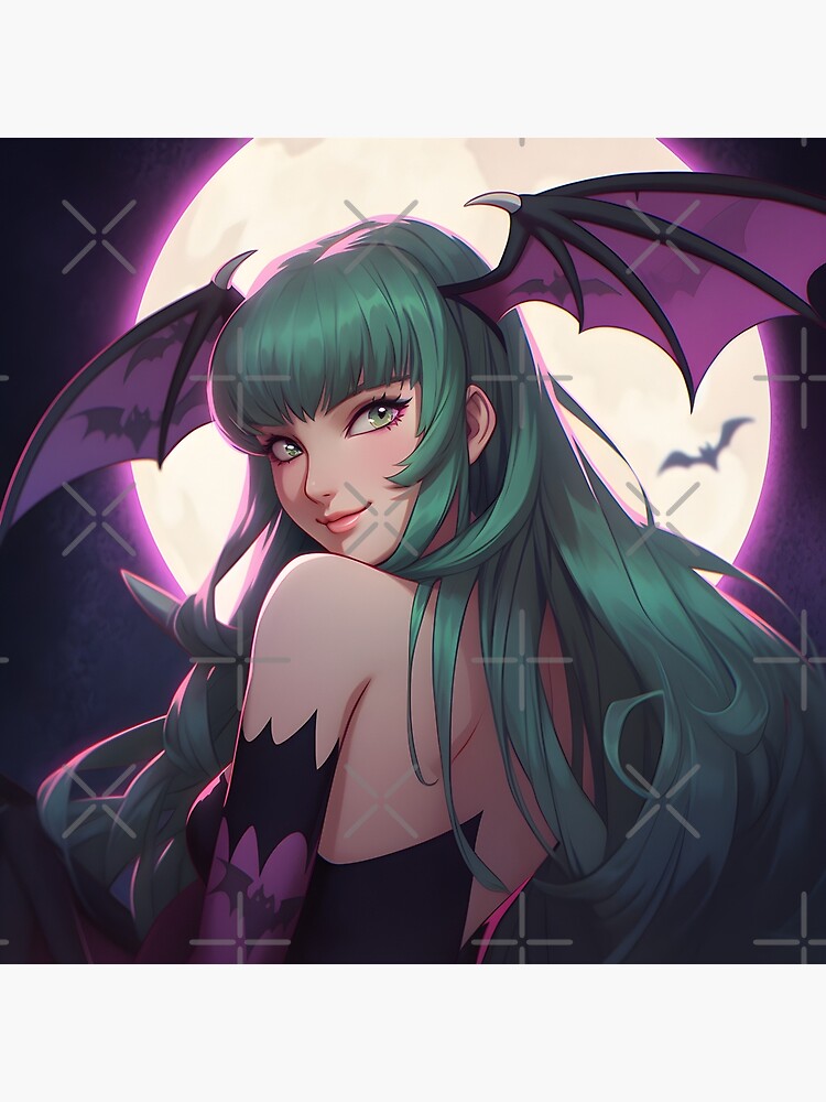 ポスター Artgerm Morrigan A3 print signed Morrigan-Silver-Poster-1972.