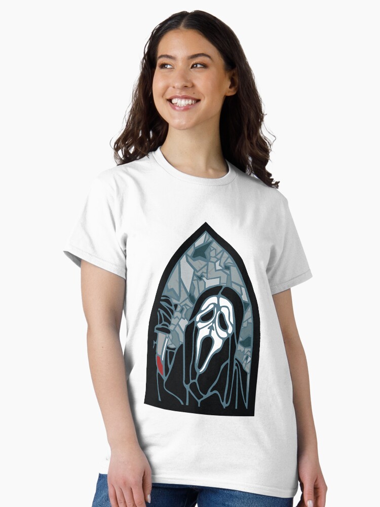 Thumbnail 2 of 7, Classic T-Shirt, Ghostface - Cri VI classique designed and sold by Totenboy.