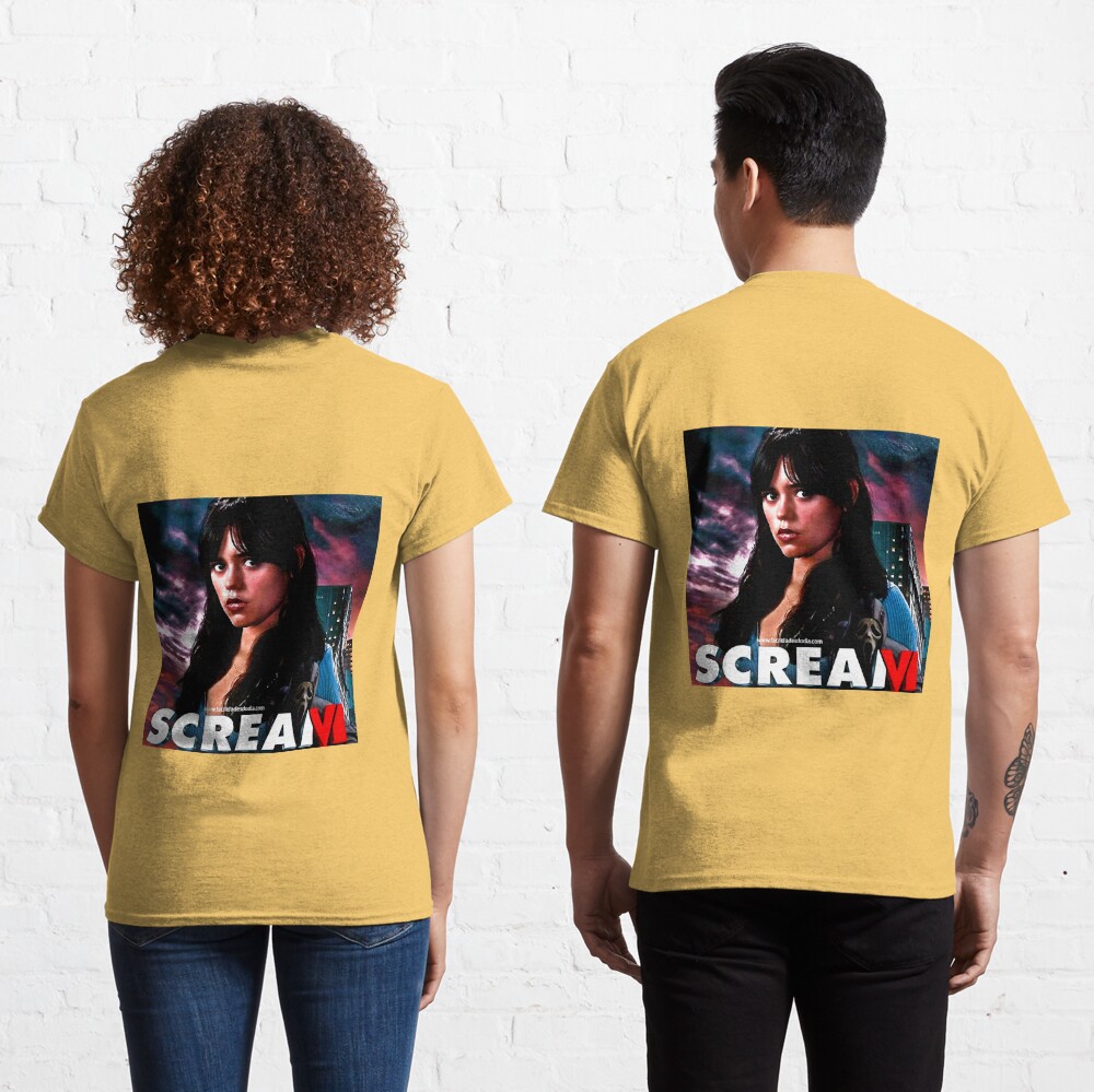 Jenna Ortega - Charpentier Tara - Film Scream 6 - Scream Vl classique  Classic T-Shirt for Sale by Totenboy