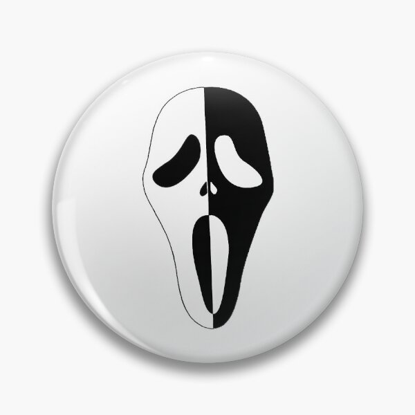 Item preview, Masque Ghostface noir et blanc classique designed and sold by Totenboy.