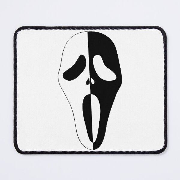 Item preview, Masque Ghostface noir et blanc classique designed and sold by Totenboy.