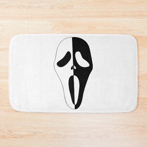 Item preview, Masque Ghostface noir et blanc classique designed and sold by Totenboy.