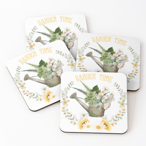 Item preview, Garden Time spring flowers designed and sold by Jettart.