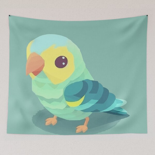 Item preview, Cute Young Parrot designed and sold by TheLovelyPets.