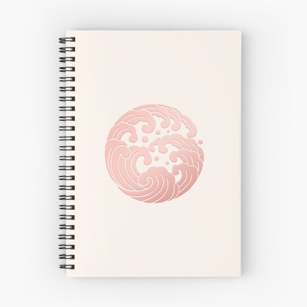 Item preview, Rose Gold Migi Nami no Maru Kamon designed and sold by Takeda-art.