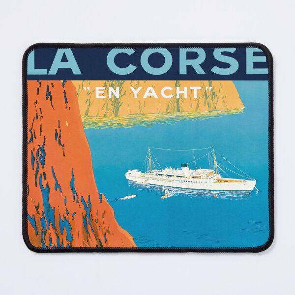 Item preview, Vintage Poster - The Corsica Yacht Five Hours from Nice by Fraissinet Shipping Co. Sandy Hook. 1930 designed and sold by Gin  Neko.