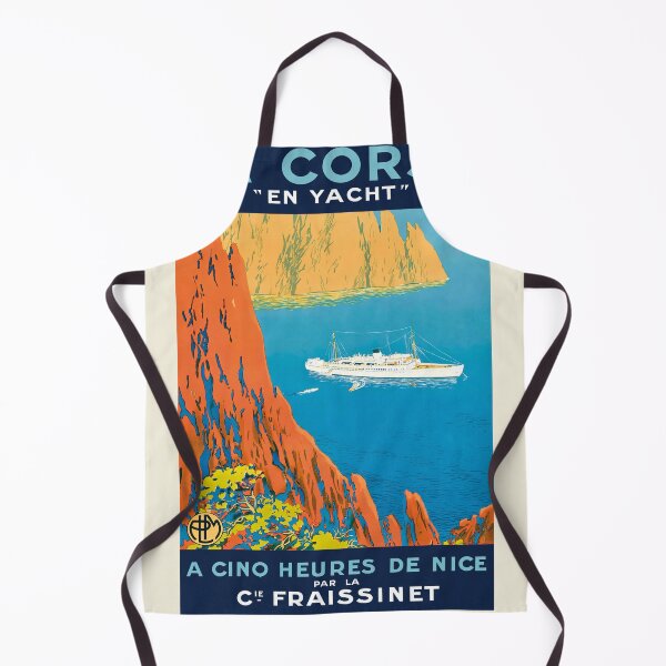 Item preview, Vintage Poster - The Corsica Yacht Five Hours from Nice by Fraissinet Shipping Co. Sandy Hook. 1930 designed and sold by Gin  Neko.