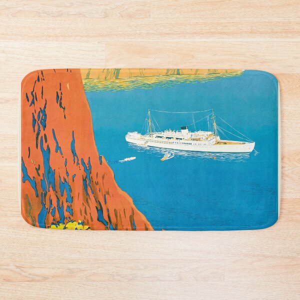 Item preview, Vintage Poster - The Corsica Yacht Five Hours from Nice by Fraissinet Shipping Co. Sandy Hook. 1930 designed and sold by Gin  Neko.