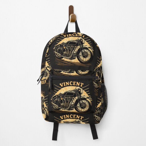 Vista previa del artículo con la obra «Vicente Rapide motocicleta», diseñado y vendido por Mad Factory Designs.