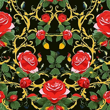 Artwork thumbnail, Bella Rosa by PixelPatchwork