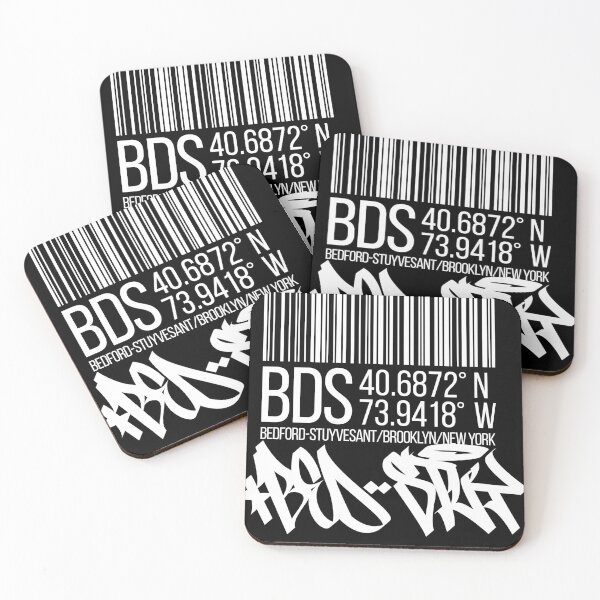 Item preview, Bedford-Stuyvesant, Brooklyn, NY (white) designed and sold by ICYMI-DZNS.
