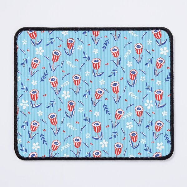 Item preview, 4TH OF JULY FLOWER PATTERN designed and sold by inkbearblue.