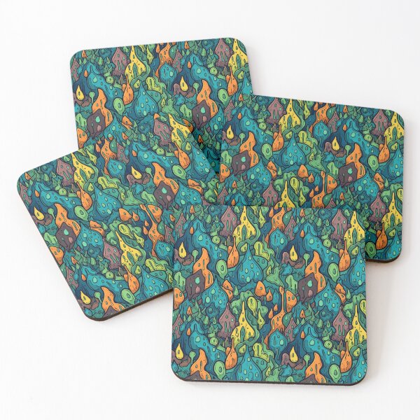 Item preview, Pattern Splashing Drops of Paint Cartoon Style designed and sold by Arncil.