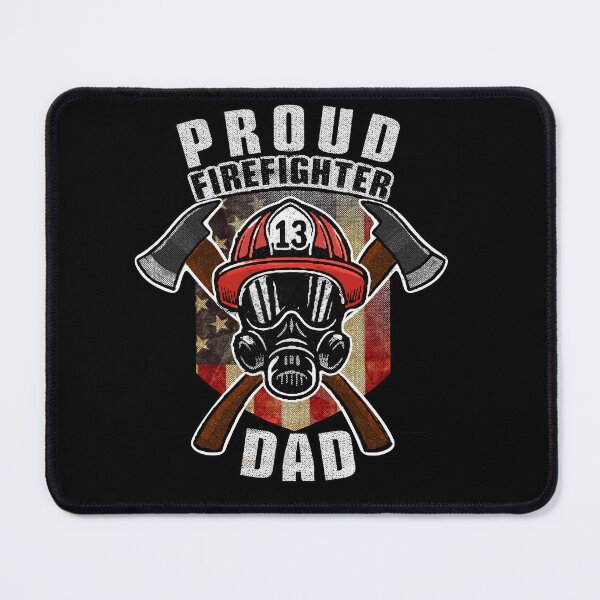 Item preview, Proud Firefighter dad, Father’s Day gift, birthday gift designed and sold by mwebba2005.