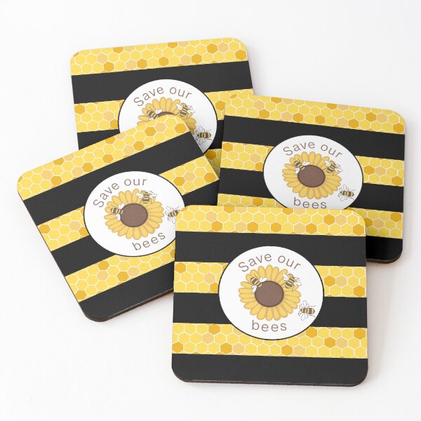 Item preview, Save our bees designed and sold by QuirkyBeez.
