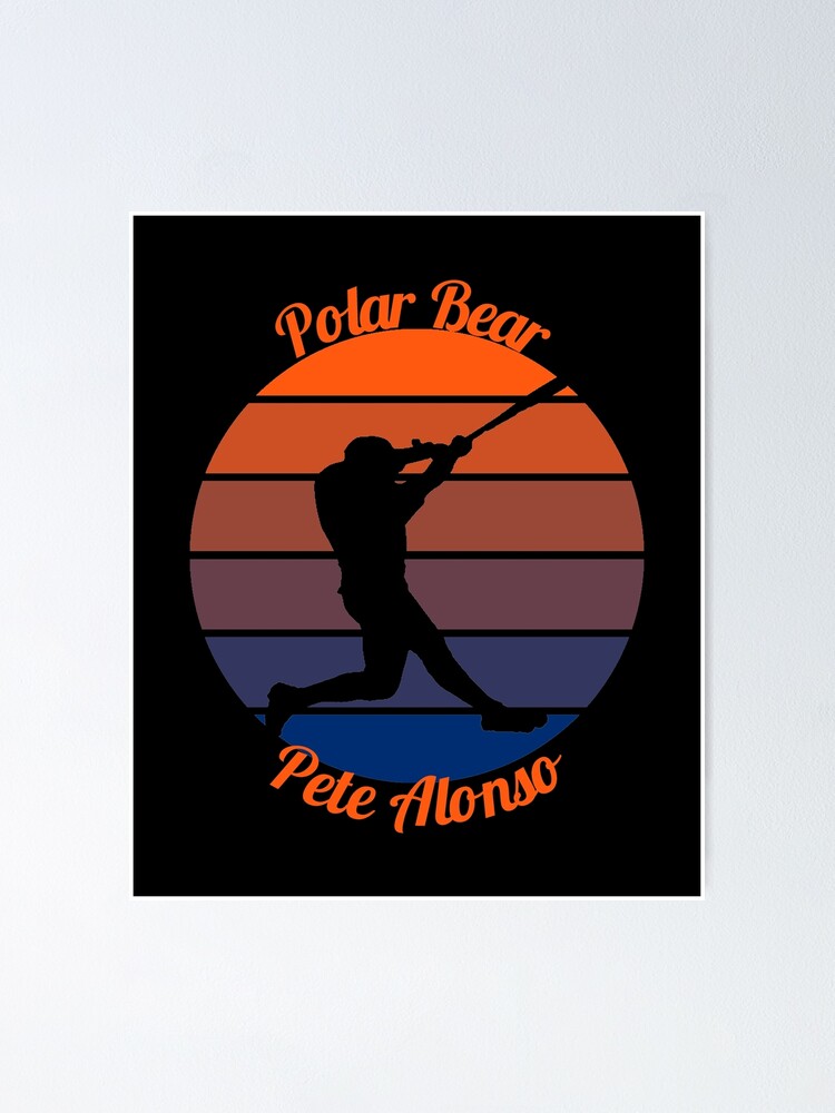 Polar Bear Pete Alonso 20 Pullover Hoodie for Sale by MaryCaro