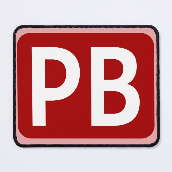 Item preview, PB Initials designed and sold by Jeallan Designs.