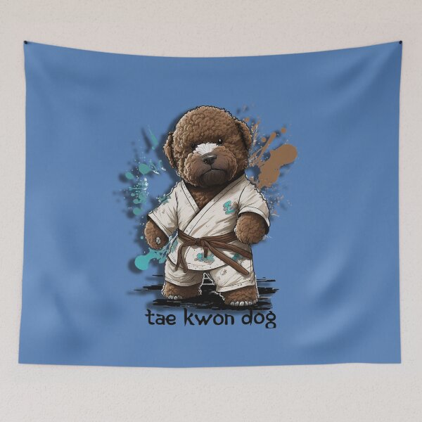 Item preview, Tae Kwon Dog designed and sold by Juliascutecornr.
