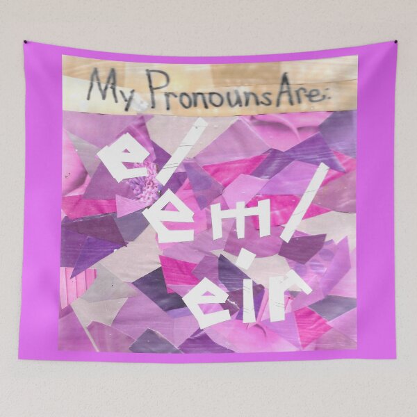 Item preview, My Pronouns are: E/Em/Eir designed and sold by cajunhusker.